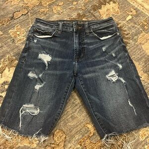 Mens denim shorts